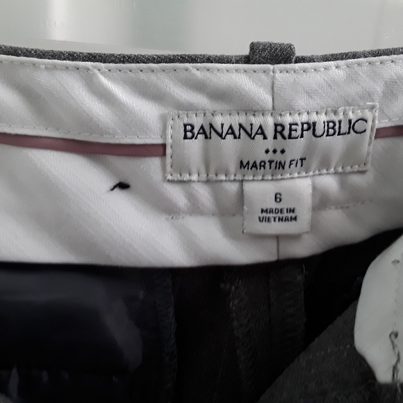 Banana Republic Martin Fit Pinstripe Pants - Picture 4 of 10